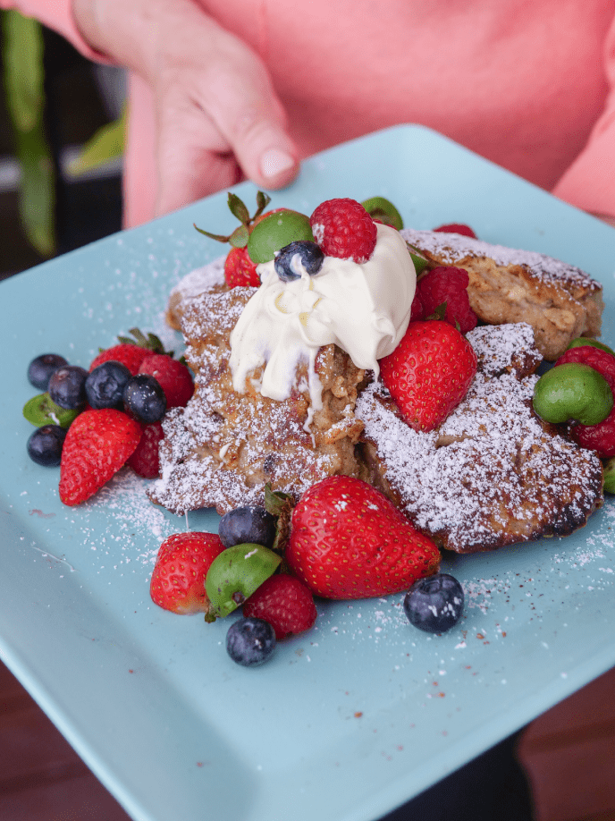 Hot Cross French Toast
