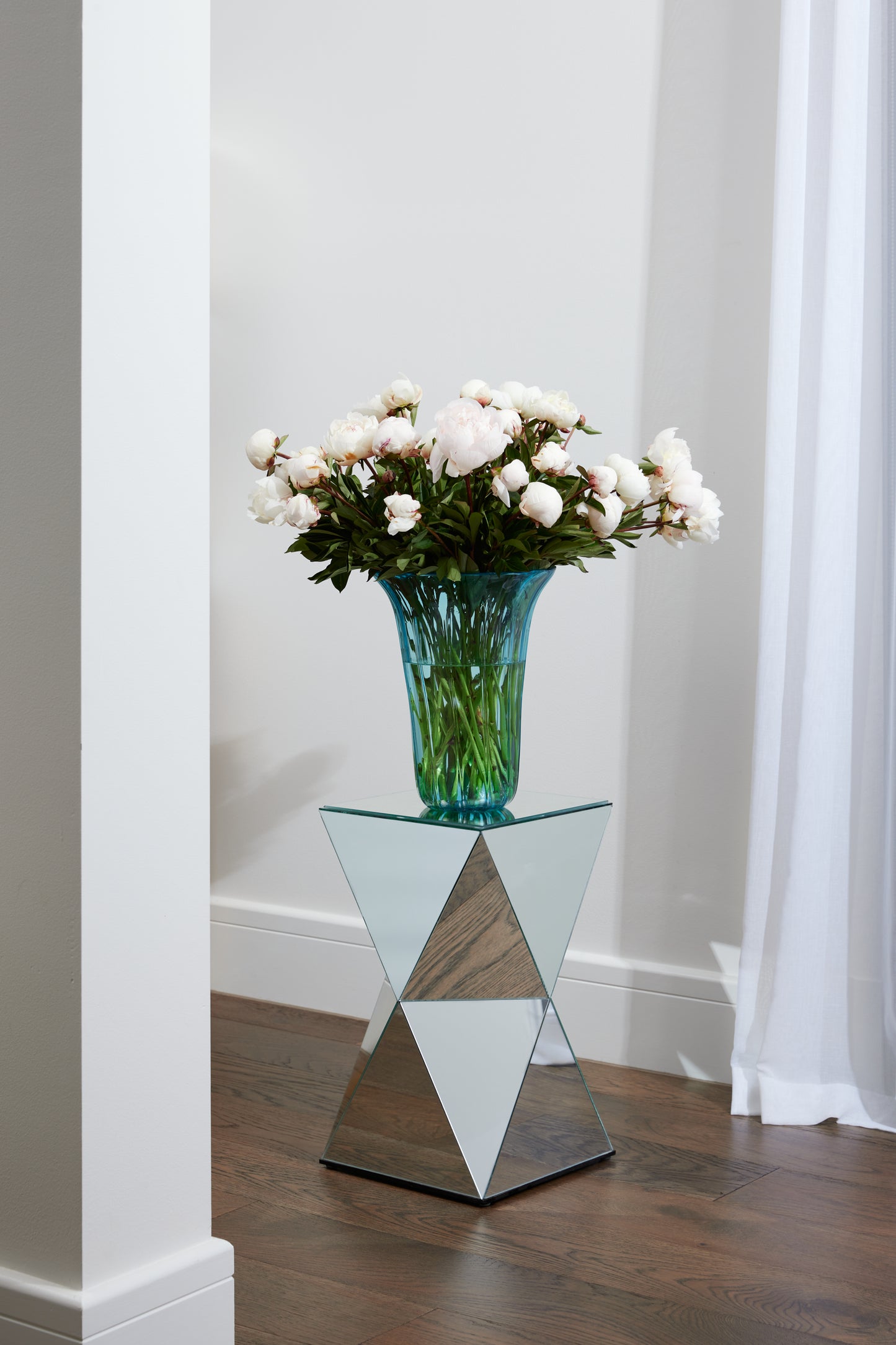 Limited Edition Bespoke Teal Blue Vase