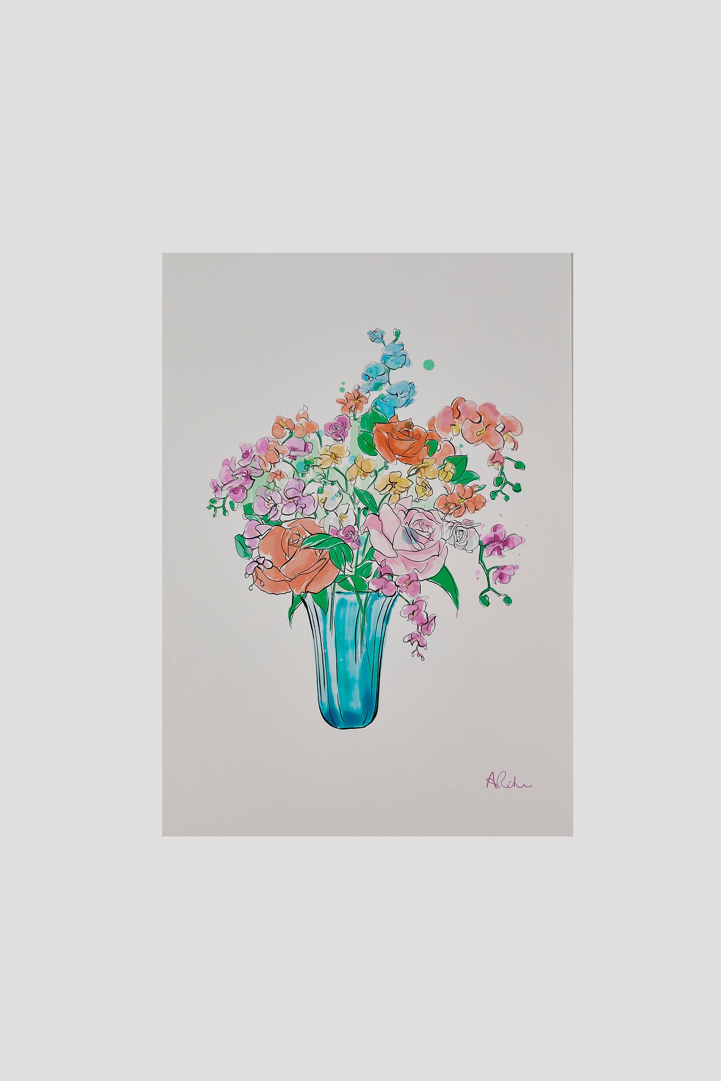 Hand-Drawn Wall Art