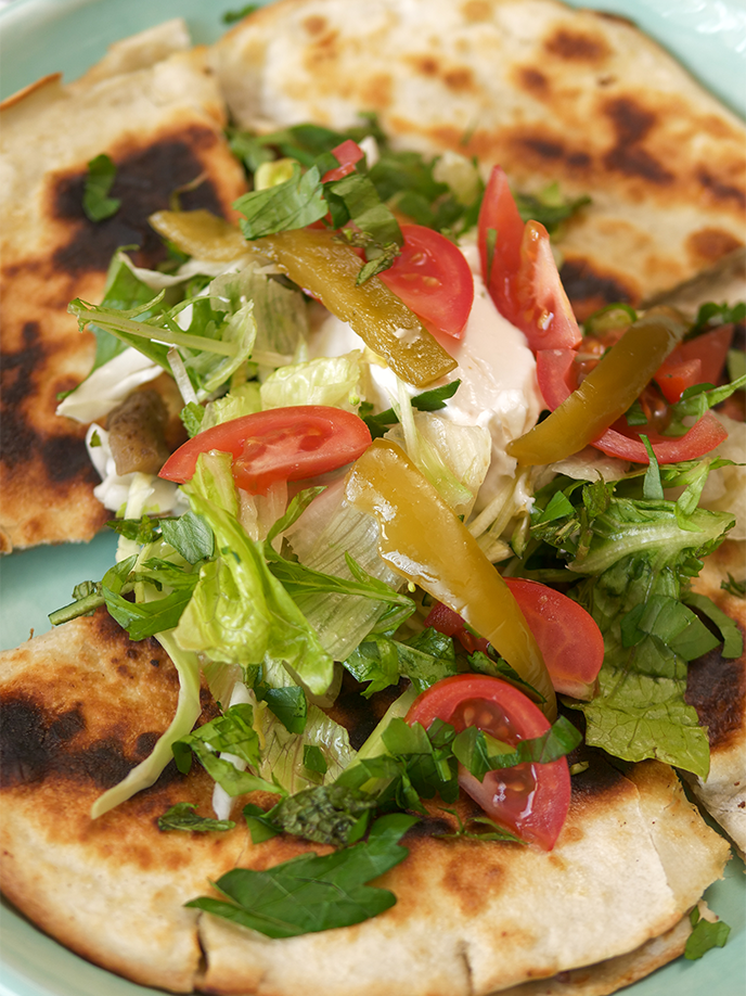 Quick High-Protein Tortilla Bake