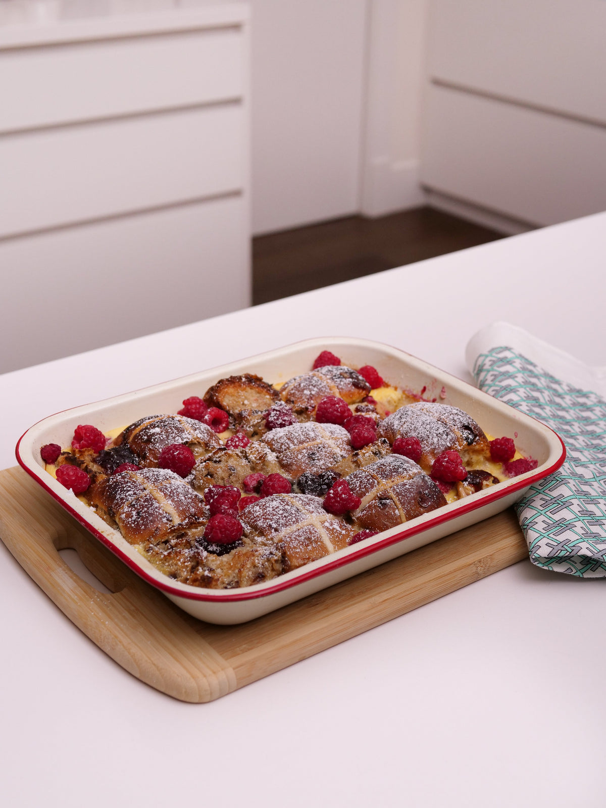 Easter Bread & Butter Pudding
