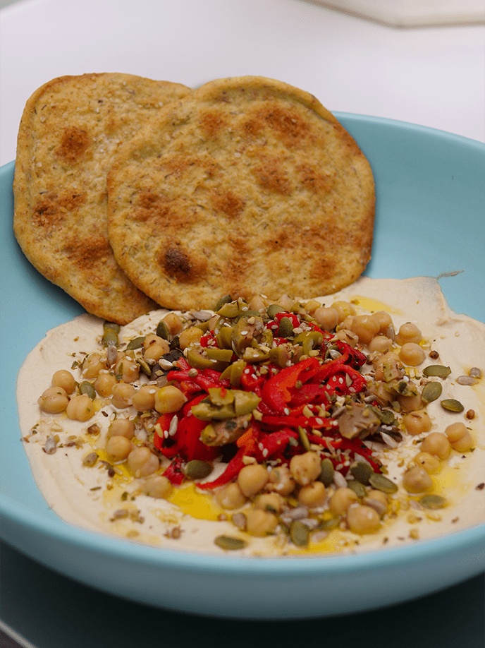 Spruced up Hummus