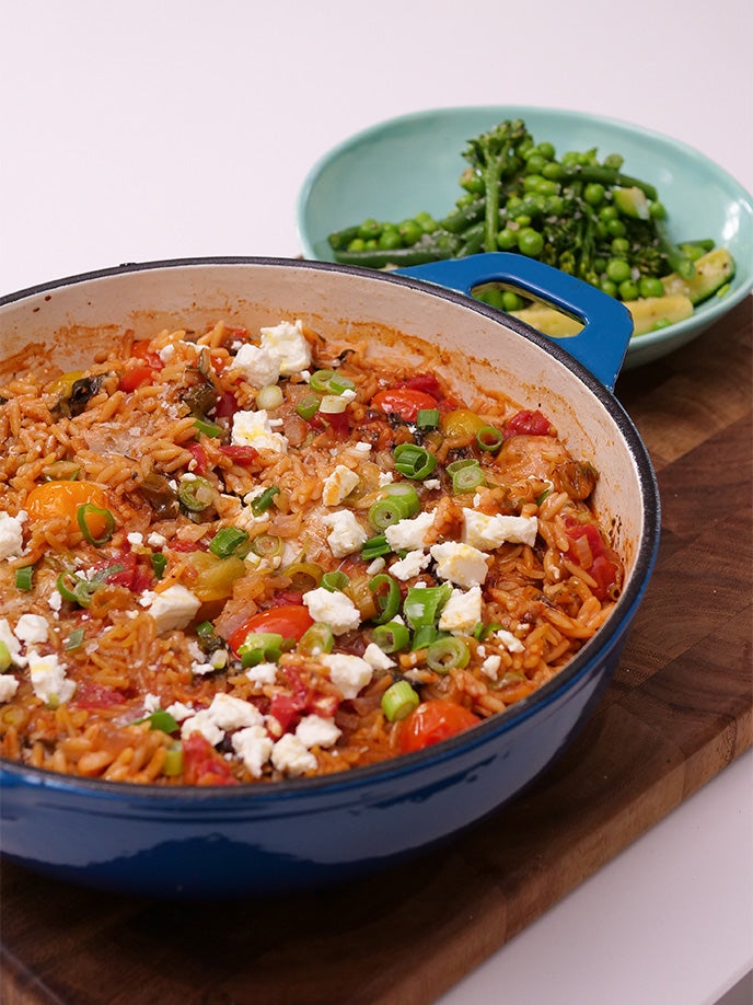 Greek Chicken Risoni