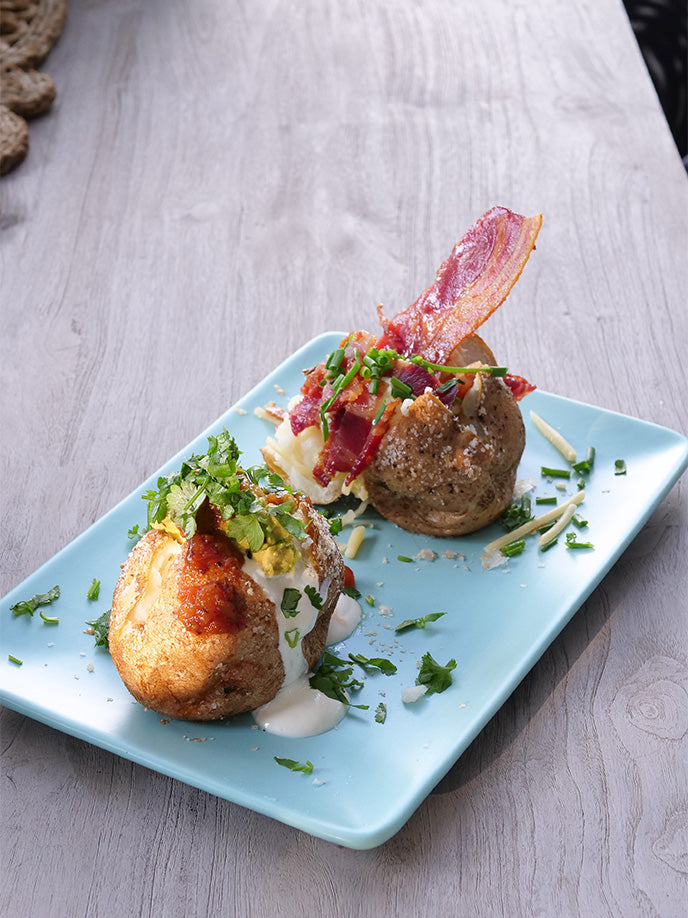 Baked Potatoes Naughty vs Nice