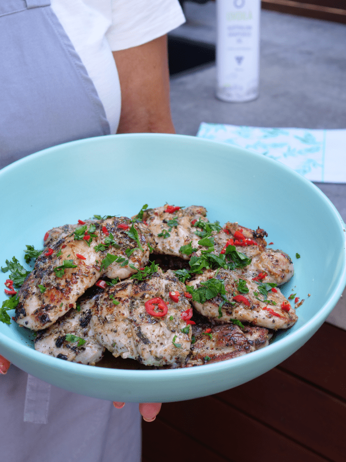 Italian Lemon BBQ Chicken