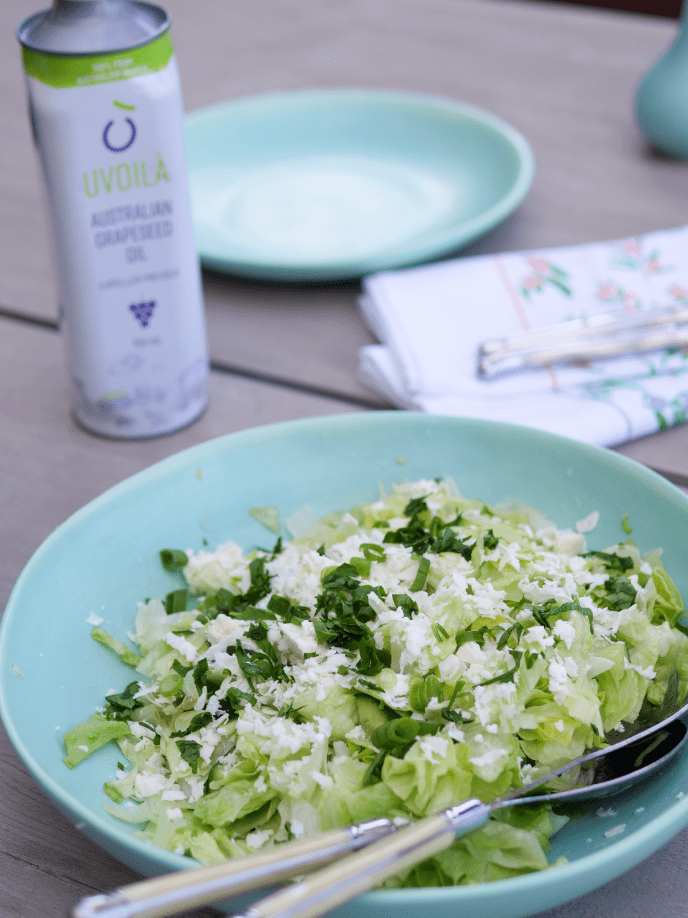 Marouli Salata (Greek Lettuce Salad)