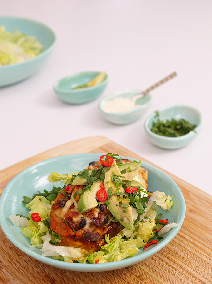 Stuffed Sweet Potatoes