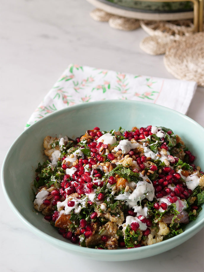 Sweet Potato and Pomegranate salad