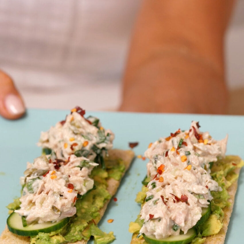 Tuna crackers