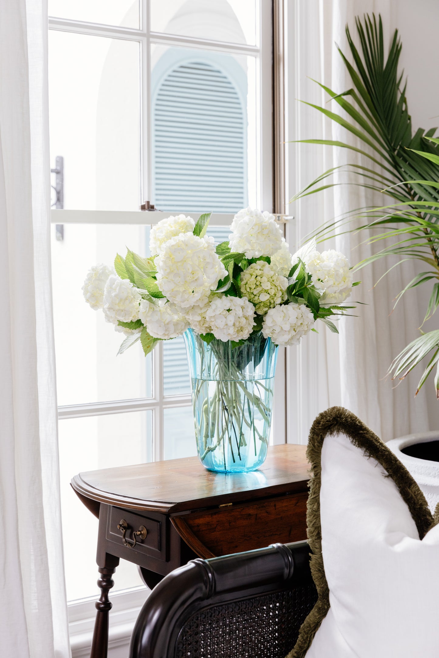 Limited Edition Bespoke Teal Blue Vase