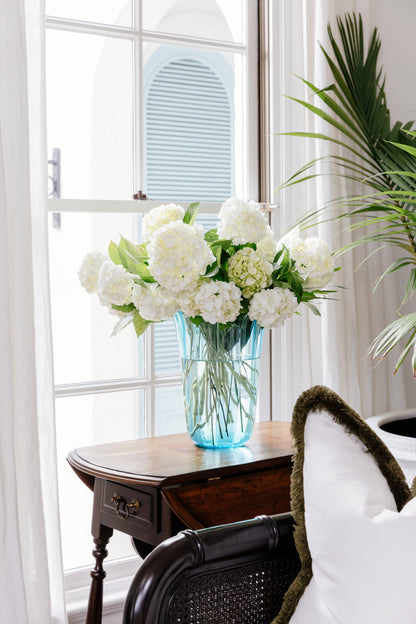 Limited Edition Bespoke Teal Blue Vase