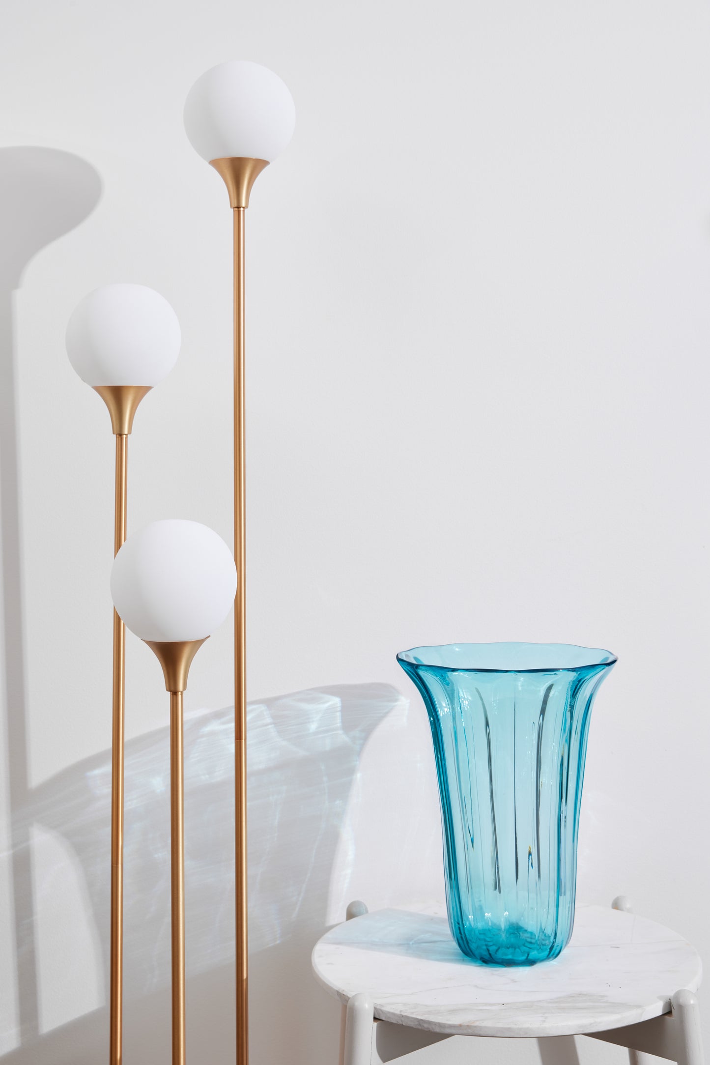 Limited Edition Bespoke Teal Blue Vase