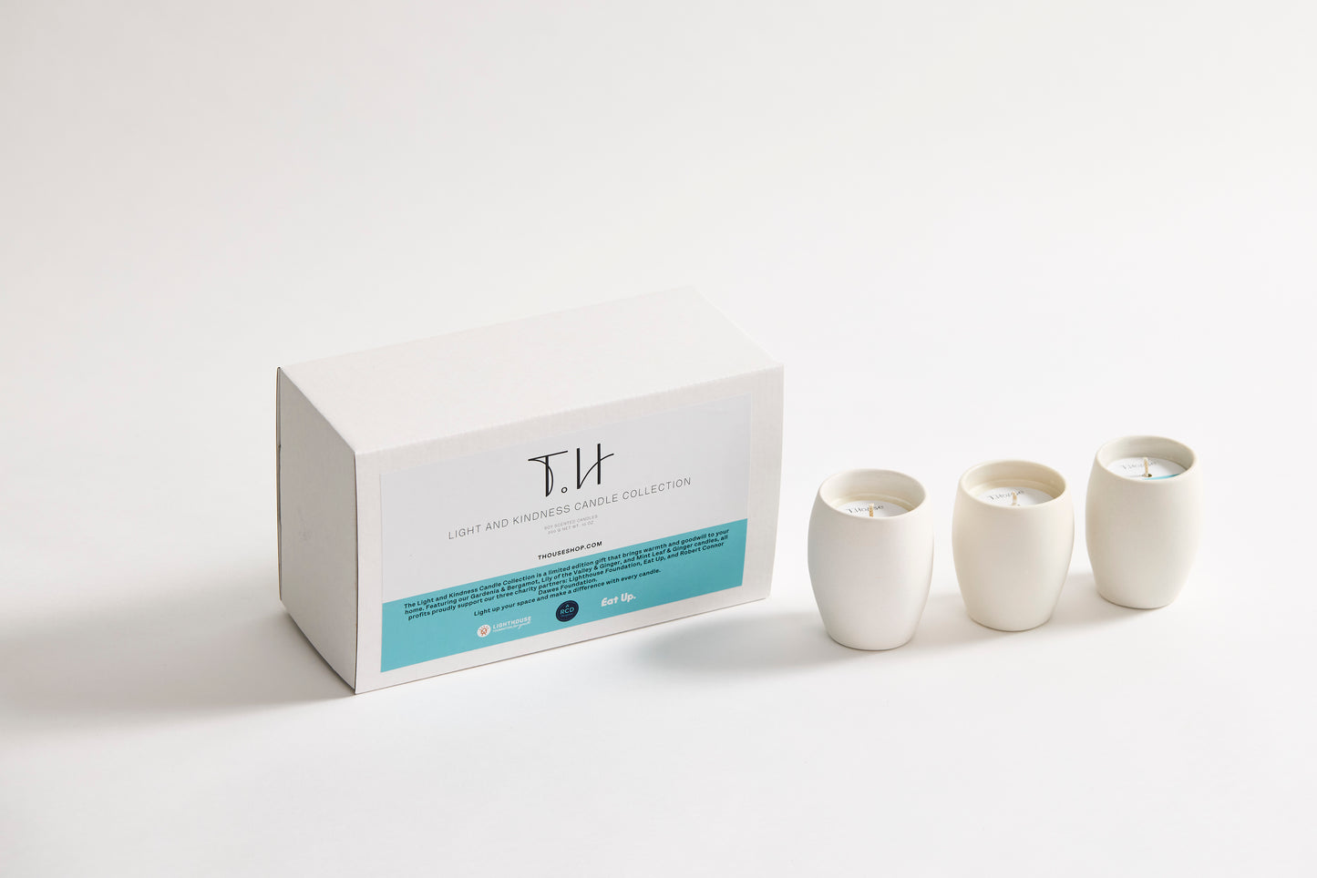 Light and Kindness Candle Collection - Set of 3