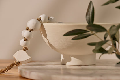 Zoi Ceramic Bowl & Worry Beads