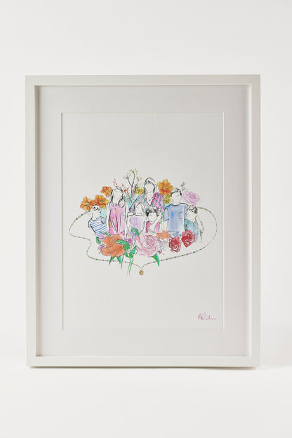 Hand-Drawn Wall Art