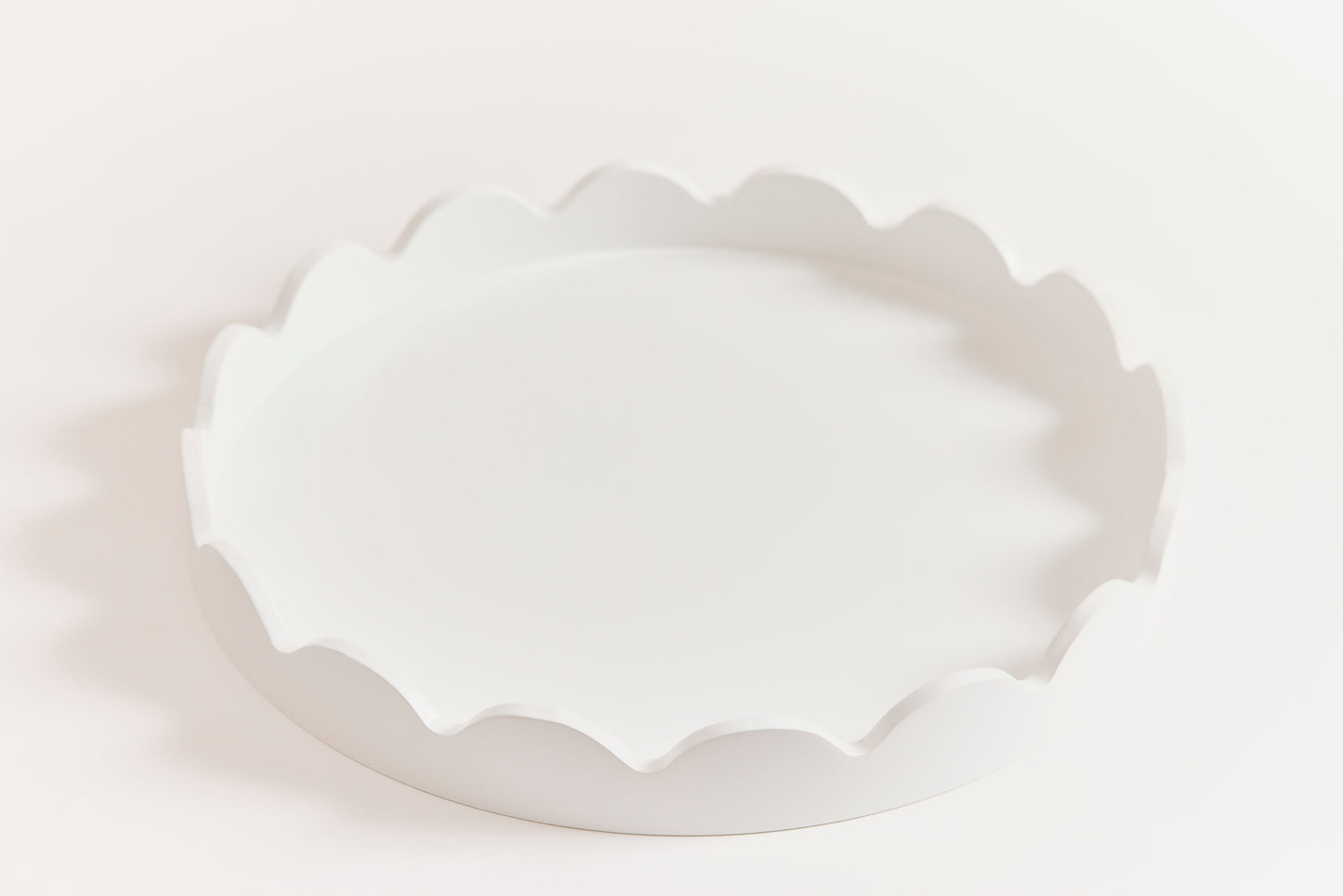 Scallop Edge Tray
