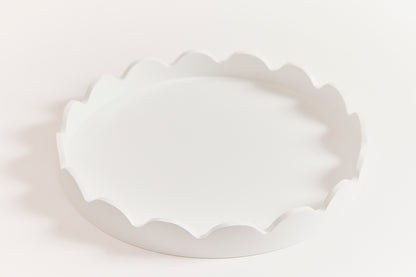 Scallop Edge Tray