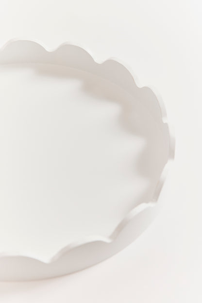 Scallop Edge Tray